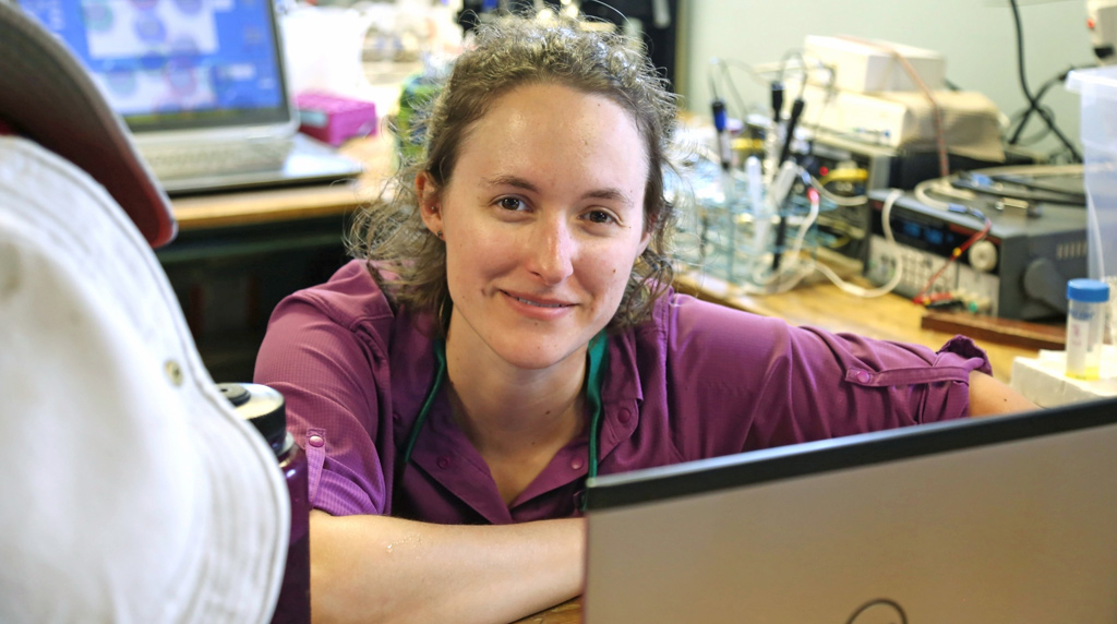 Featured student: Florida State PhD student Kelsey Rogers traces Gulf oil as a scientific CSI